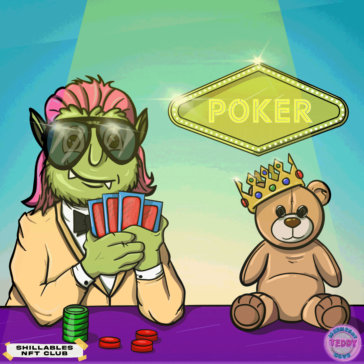 Cosmos Awards (@cosmosawards) on Twitter photo Two of our awesome NFT communities are hosting a poker game for Cosmos Awards voters!🥳
Join <a href="/shillables/">Shillables</a> and <a href="/MidnightTedClub/">Midnight Teddy Club🧸</a>
Saturday, February 18th 1400 UTC/ 900 EST
Details to register ⬇️⬇️ Two of our awesome NFT communities are hosting a poker game for Cosmos Awards voters!🥳
Join <a href="/shillables/">Shillables</a> and <a href="/MidnightTedClub/">Midnight Teddy Club🧸</a>
Saturday, February 18th 1400 UTC/ 900 EST
Details to register ⬇️⬇️