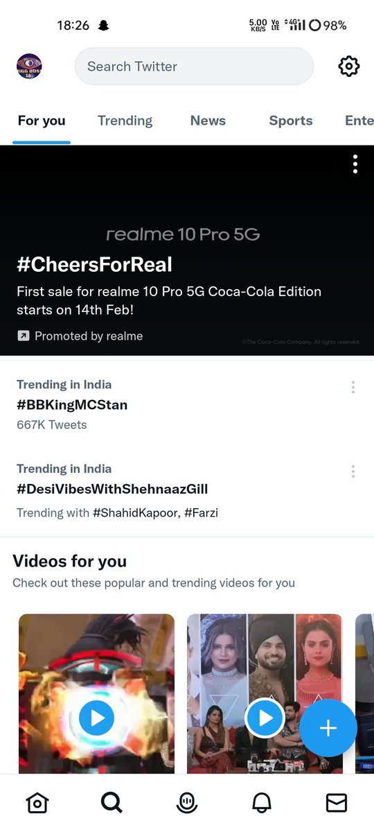 Biggboss16all's tweet photo. @ColorsTV #BBKingMCStan Trending In India https://t.co/e8xpkDyvHR