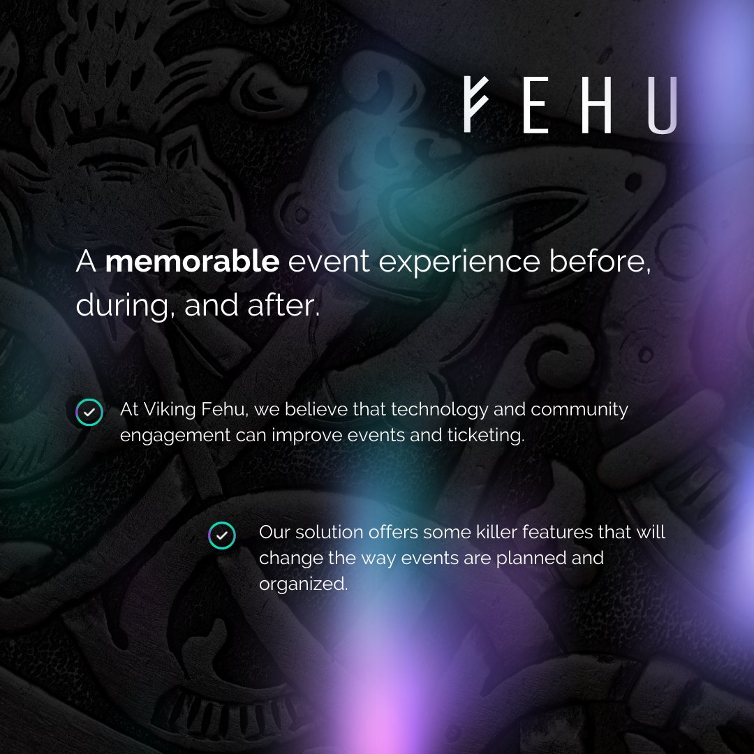 fehuapp's tweet photo. Fehu is revolutionizing the event and ticketing industry with a product that will shake the market at its core. 🎫

Life is EVENTS

#Fehu #CommunityEngagement https://t.co/y4CHsM4rcd