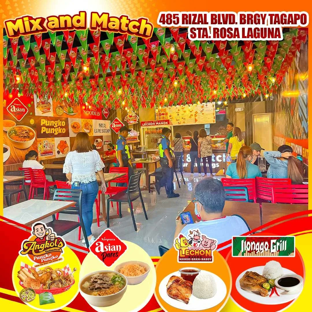 KUMPARES_OPDSLM's tweet photo. Kapares ngayong darating na Valentine's Day??
Don't worry
Be Happy
Dahil ang
KUMPARES BAKED LECHON MANOK
may ka MIX N MATCH na!!
Chicharon bulaklak mula sa 
ANGKOLS PUNGKO PUNGKO

Masarap at Mainit na Pares mula sa
ASIAN PARES 🍜🍜

At Chicken Inasal 
ng ILONGGO GRILL https://t.co/8l0V4uncVy
