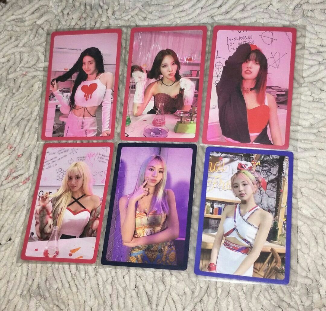 hwinniecart's tweet photo. wts chae twice pc pob

QUIT SELLING (RUSH!!!) T__T

chae pisngi | chae cocktail - 320 (set)
twice tol and fol pobs - 25 pesos each

- in good condi
- mod: ggx, j&amp;t
- mop: gcash https://t.co/HUG4tgfnUh