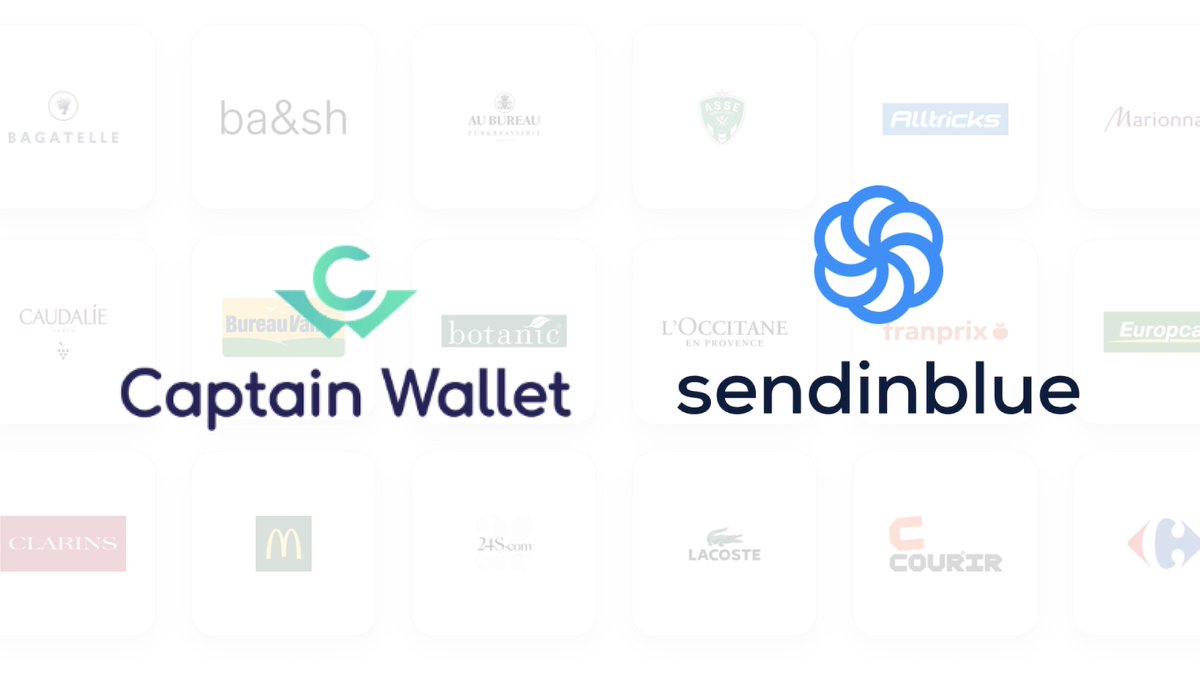 Another acquisition for @Sendinblue! 🤝

The digital marketing leader has acquired mobile wallet marketing platform <a href="/Captain_Wallet/">Captain Wallet</a>. 

Read more in the press release below 👇

ow.ly/xJpV50MOf8I
