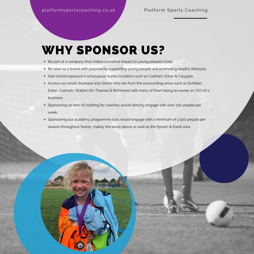 🤝 SPONSORSHIP OPPORTUNITY 🤝

A rewarding and exciting opportunity has become available for you to support a growing business, to improve Grassroots Sports provision and have a real impact within the local community. 

(1/3)