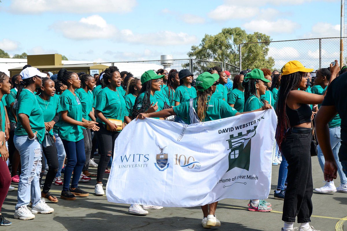 DavidWebsterDW's tweet image. Welcome day 2023.💚

WEBSTERIANS!!! ON THE CAMPUS!!!!!💚💚💚
Our first years came with the HEAT!🔥🔥🔥 We are looking forward to a year of more warrior moments!💚✊. 

#witsuniversity 
#Reslife 
#DavidWebster