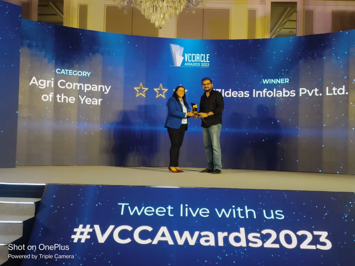vccircle's tweet photo. Congratulations to 63Ideas Infolabs Pvt. Ltd. for winning 'Agri Company of the Year' at #VCCAwards2023.

#LPMeet2023 @ninjacart https://t.co/8mwU138JU3