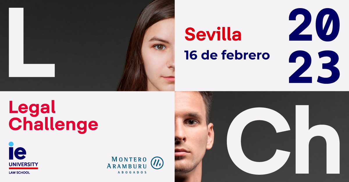 Por séptimo año consecutivo, @ielawschool cuenta con @monteroaramburu para celebrar la fase regional de semifinales de una nueva edición del #LegalChallenge. 

Inscripciones: eventbrite.es/e/ie-legal-cha…