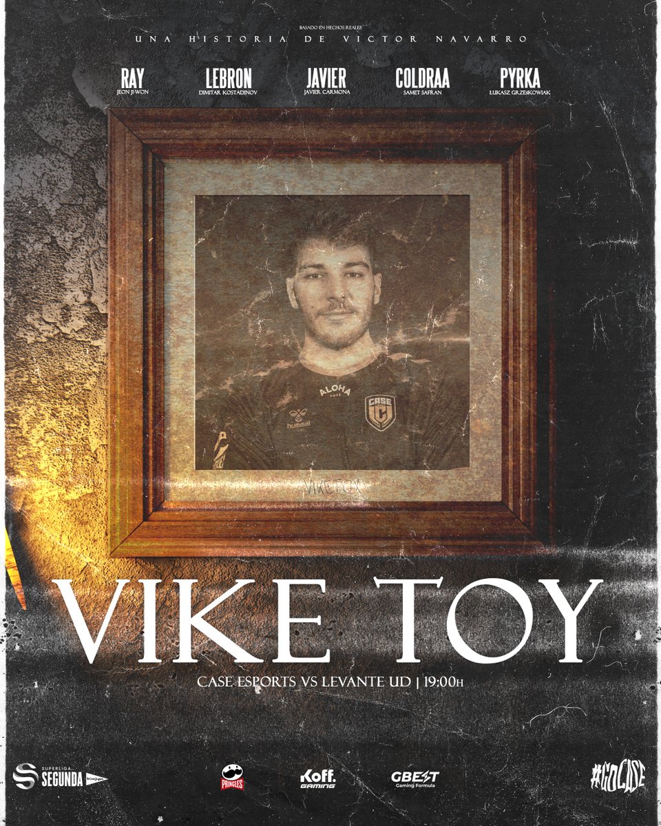 CaseEsports's tweet photo. EL REENCUENTRO.
Hoy volvemos a la grieta para enfrentarnos al conjunto granota 🫡
@Viketox, lo haremos lo menos doloroso posible.
🏆| #SuperligaSegunda x El Corte Inglés
🕖| 19:00
🆚| @EsportsLUD
#GoCase #CaseLoL https://t.co/83OQJybnJo