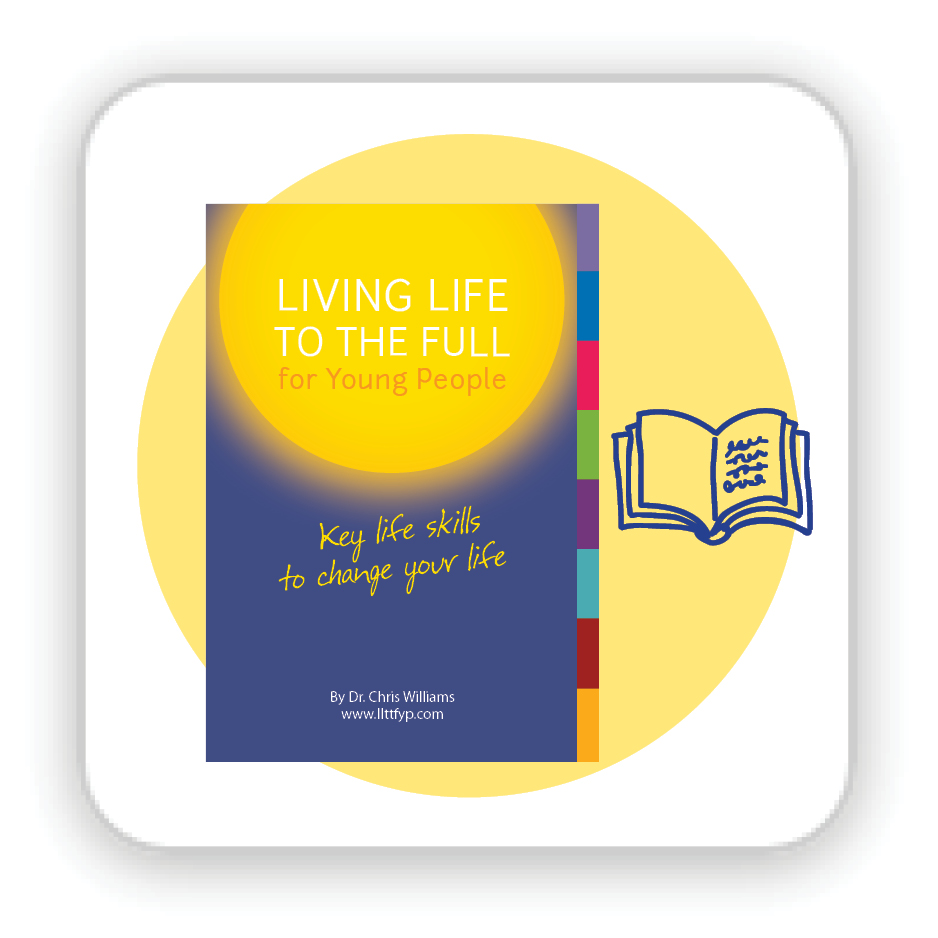 📗 This month we are sharing our resources to help #YoungPeople
Living Life to the Full for Young People Combined Book is targeted for 13-18 year olds covers key topics to help improve well-being. 
bit.ly/3IfxrLx
#wellbeing #anxiety #lowmood #stress #education #schools