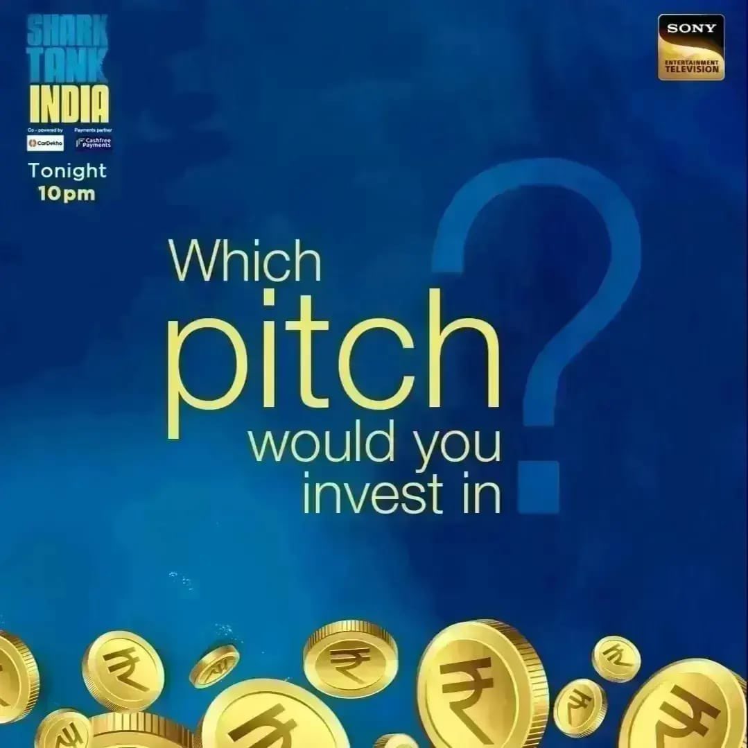 SonyTV's tweet photo. #DhruvVidyut, #Cellbell #Daryaganj which pitch will interest the Sharks and end up with a deal?

Don't forget to tune into #SharkTankIndia Season 2, tonight at 10 pm on Sony Entertainment Television &amp; Sony LIV.
#SharkTankIndiaSeason2 #SharkTankIndiaS2onSonyEntertainmentTelevision https://t.co/LtgLoO6xQH