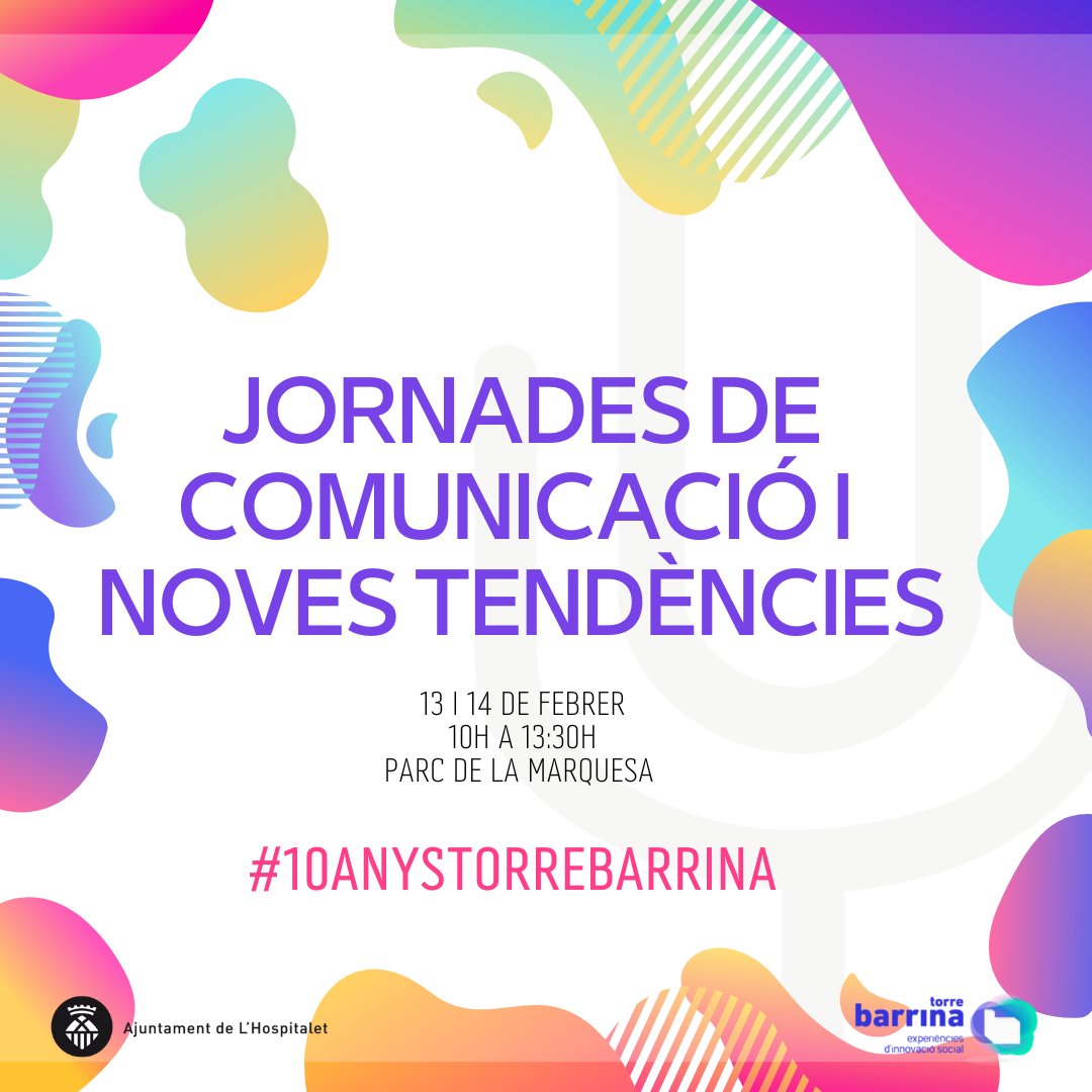 torrebarrinalh's tweet photo. Estem d'aniversari i tenim confirmades més de 600 persones!

S'acosta el primer esdeveniment de #10anysTorreBarrina!

Les "Jornades de Comunicació i Noves Tendències" serà un acte de reconeixement pels projectes de comunicació i ràdio que realitzem des del 2015!

#diamundialradio https://t.co/7eFYajEs7W