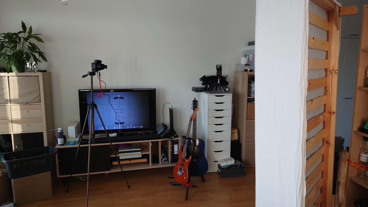 Behind the scenes for the new profile pic