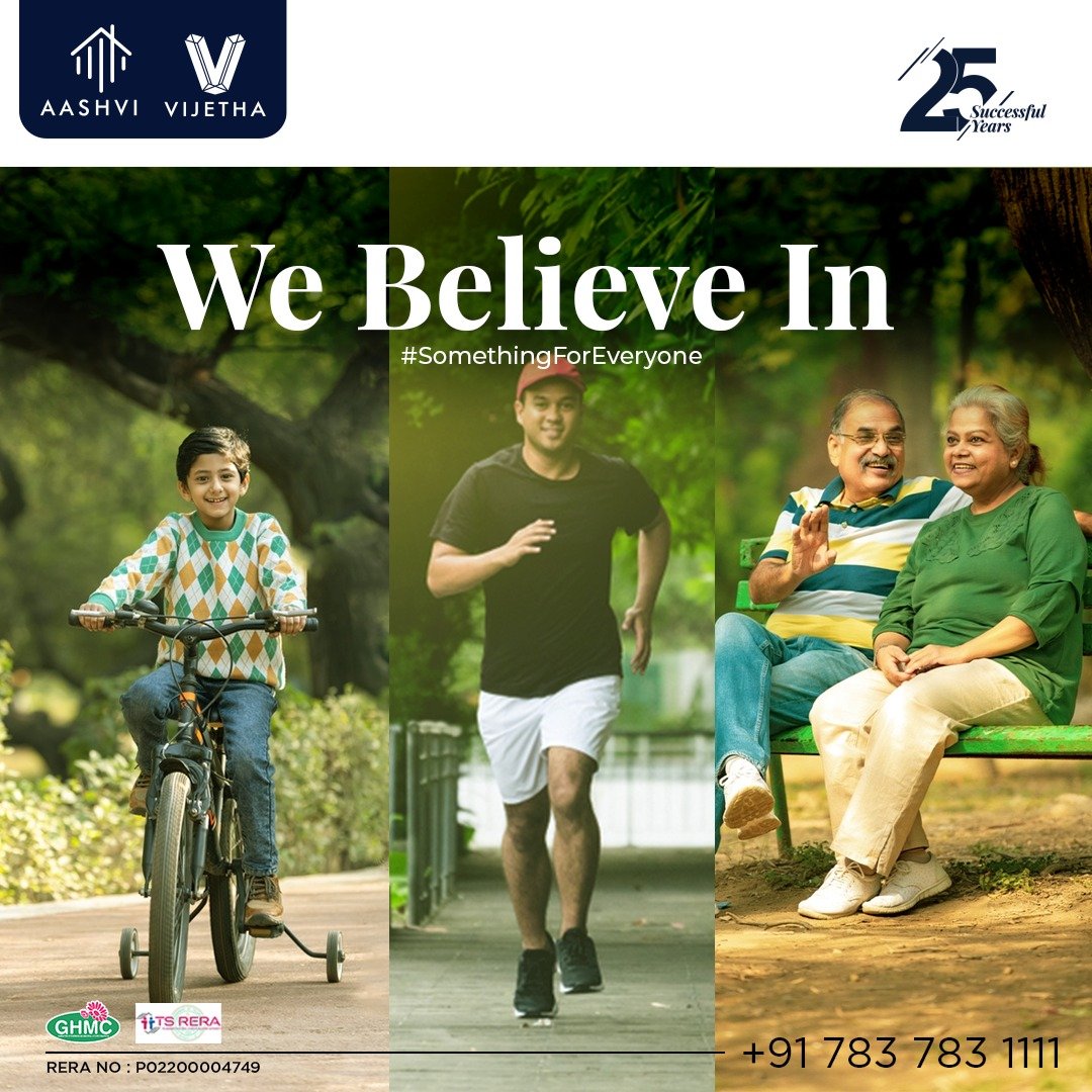 Vijethainfra's tweet photo. A home is meant to accommodate every stage of life.
That's why we offer #amenities for every age group, from #playareas to #fitnesscenters, #communityzones, and many more.
Discover the perfect home for you and your loved ones, at #Vijetha!
π : https://t.co/ZeugnStuJP https://t.co/t6tl7ORrZa