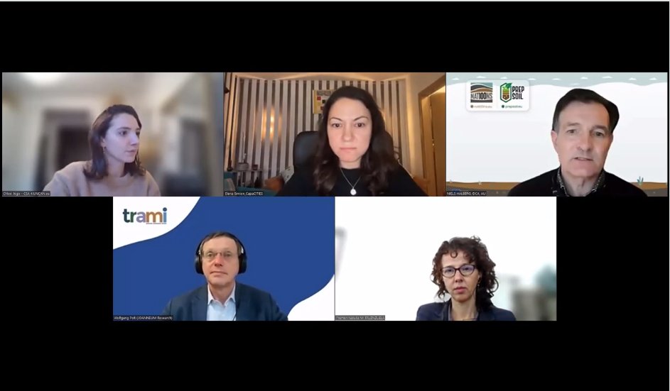 nati00ns's tweet image. In case you missed it, you can rewatch the panel discussion at the 1st European Mission Forum #EMiF hosted by @trami_missions in January.
Our Project Coordinator Niels Halberg @AarhusUni_int brought the perspective of #MissionSoil projects to the table.
bit.ly/3lsOK2N