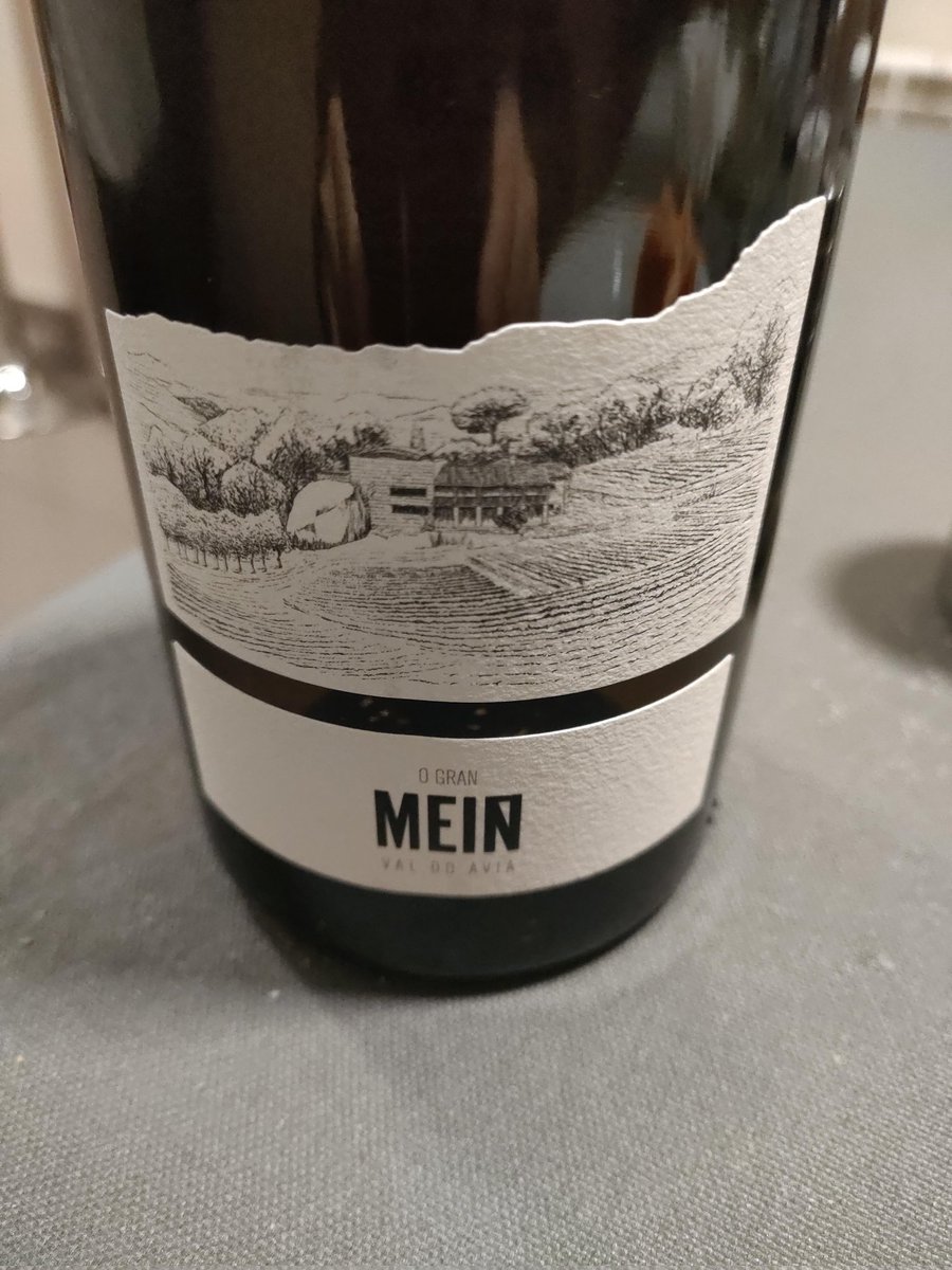 Gran Mein 2020 es la simbiosis de 7 variedades que la convierte en un ribeiro de altos vuelos. Posee una estructura y persistencia seca y rotunda de sus doce meses sobre lías con esa fruta malica que distingue a los vinos gallegos de alcurnia.