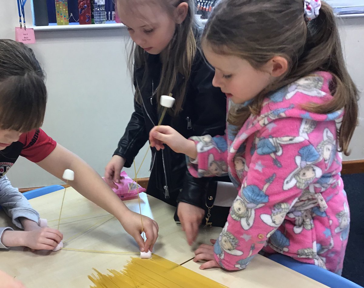 MaryvaleBham2's tweet photo. Let’s Connect! Not just marshmallows and spaghetti but let’s connect with each other too. Year 2 have been having fun and working as teams to build their own pasta towers. #ChildrensMentalHealthWeek #MaryvaleFamily #WhatWeDoIn2 https://t.co/GfjjKMQaHk