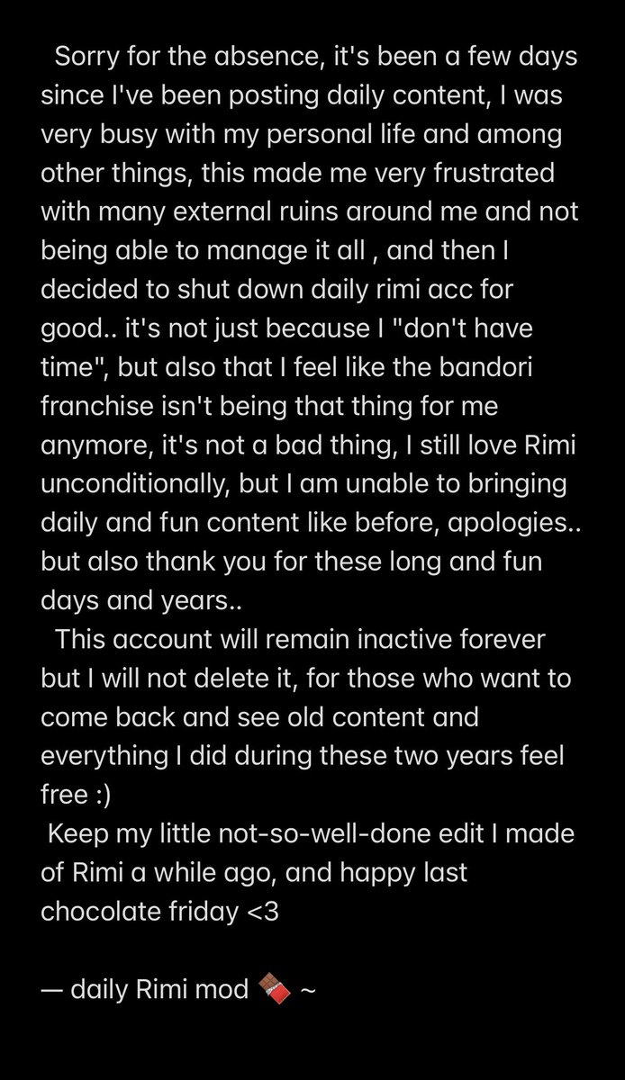 daily Rimirin🍫 * inactive * tweet media