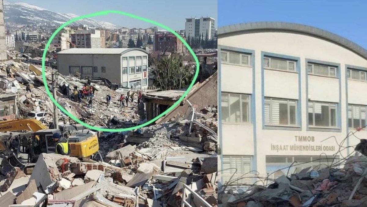 ProfesorTurkmen's tweet photo. DEPREM DEĞİL BİNA ÖLDÜRÜR https://t.co/Xjjm9i96h2
