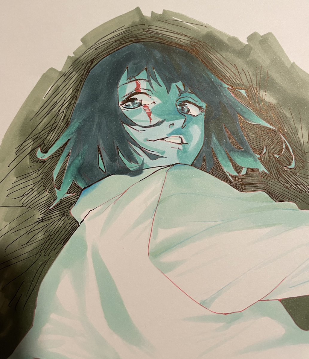 shiryu_nakatake's tweet image. コピック
 #十字架のろくにん  #juujikanorokunin