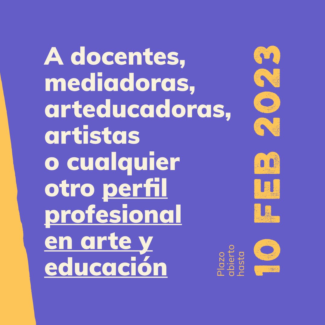 PLANEA, red de Arte y Escuela tweet media