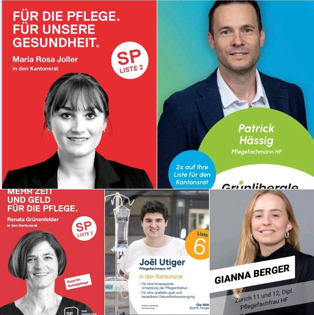 PatrickHaessig's tweet photo. #Pflegefachfrauen und Männer brauchts im Zürcher Kantonsrat. Der Umsetzung der #Pflegeinitiative soll Schub verliehen und der Verwaltung auf die Finger geschaut werden. Dies überparteilich. Am Sonntag noch an die Urne! #wahlenZH #wahlen23 #krzh https://t.co/VqeXLWXt9S