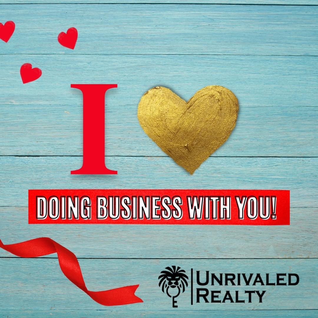 Real Estate is our passion and if you're ready to buy or sell your home We can help!

#WeLoveRealEstate #realtor #UnrivaledRealty #RealEstateAgents #RealEstate #HouseHunting #HouseHunter #BuyAHouse #SellYourHouse #HomeBuyer #HomeSeller