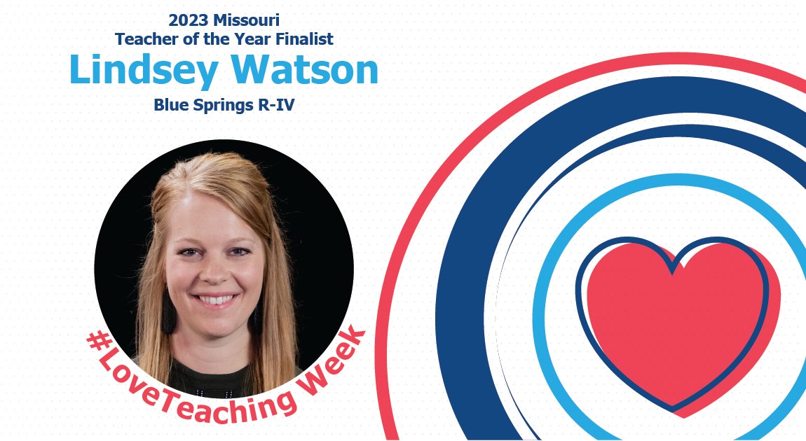 "Teaching is the only career where you have the ability to shape  the next generation. Each day I have the privilege to help students develop a passion for learning and help them find their purpose. The impact that teachers create lasts a lifetime." —Lindsey Watson (<a href="/LWatson0812/">Lindsey Watson</a>)