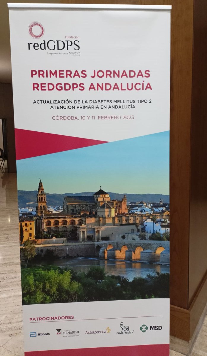 redGDPS's tweet photo. 🔰Ya lo tenemos TODO preparado para las 1as Jornadas Andaluzas de #RedGDPS que se realizarán en Córdoba a partir de las 1⃣7⃣:3⃣0⃣h
#RedGDPSAndalucía
⭕️Actualización de la #DM2 para #AtenciónPrimaria en Andalucía.
👍Te esperamos presencialmente o con nuestros "me gusta" https://t.co/l49NFC1XFT