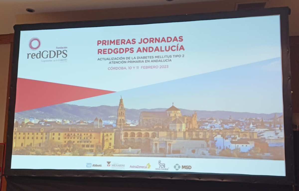 redGDPS's tweet photo. 🔰Ya lo tenemos TODO preparado para las 1as Jornadas Andaluzas de #RedGDPS que se realizarán en Córdoba a partir de las 1⃣7⃣:3⃣0⃣h
#RedGDPSAndalucía
⭕️Actualización de la #DM2 para #AtenciónPrimaria en Andalucía.
👍Te esperamos presencialmente o con nuestros "me gusta" https://t.co/l49NFC1XFT