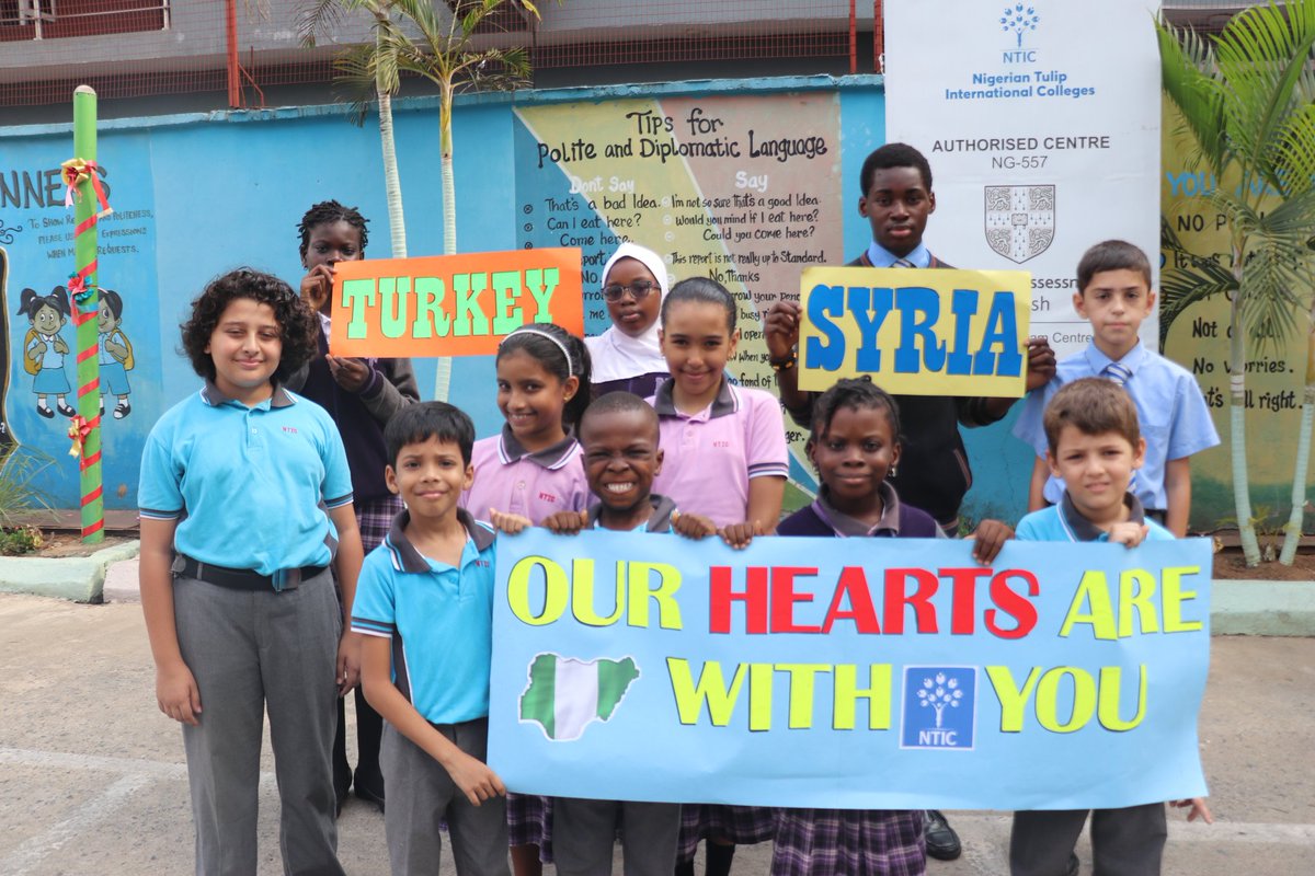 Tulip_lagos's tweet photo. Turkey and Syria.
Our hearts 💕 are with you.
From all of us at NTIC, LAGOS.
#ntictherightenvironmentforlearning https://t.co/ETILPuGaSn