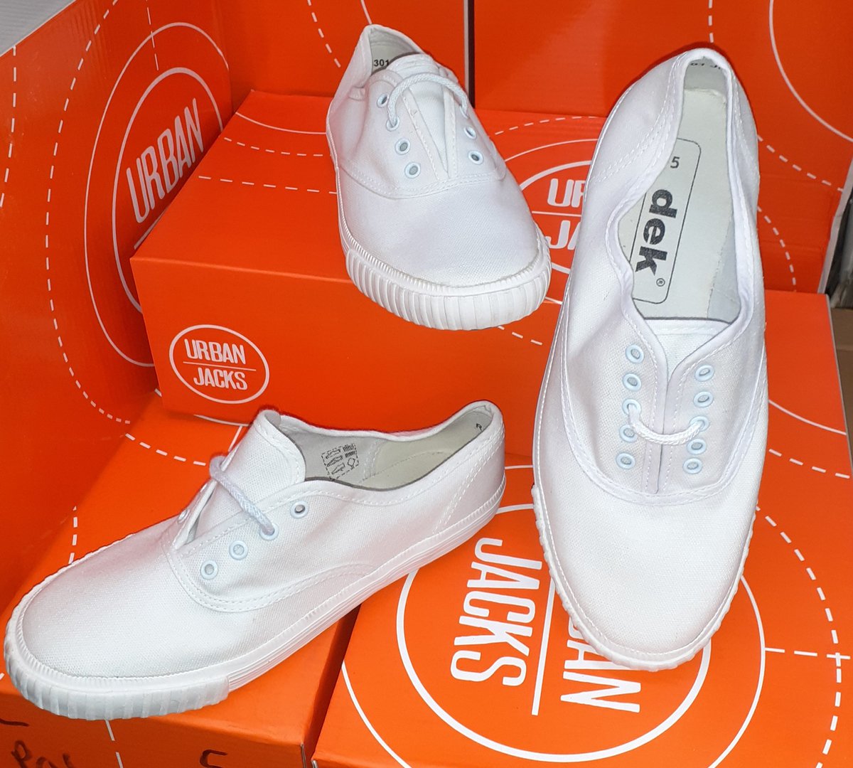 White Dance pumps now in stock for all you #Troopdancers &amp; #morrisdancers . We are based in #Oldham &amp; #Bury. Est over 50 years we are here to help best we can. We offer a delivery service to anywhere and take orders for any size from 1 pair to full troops. Prices in comments