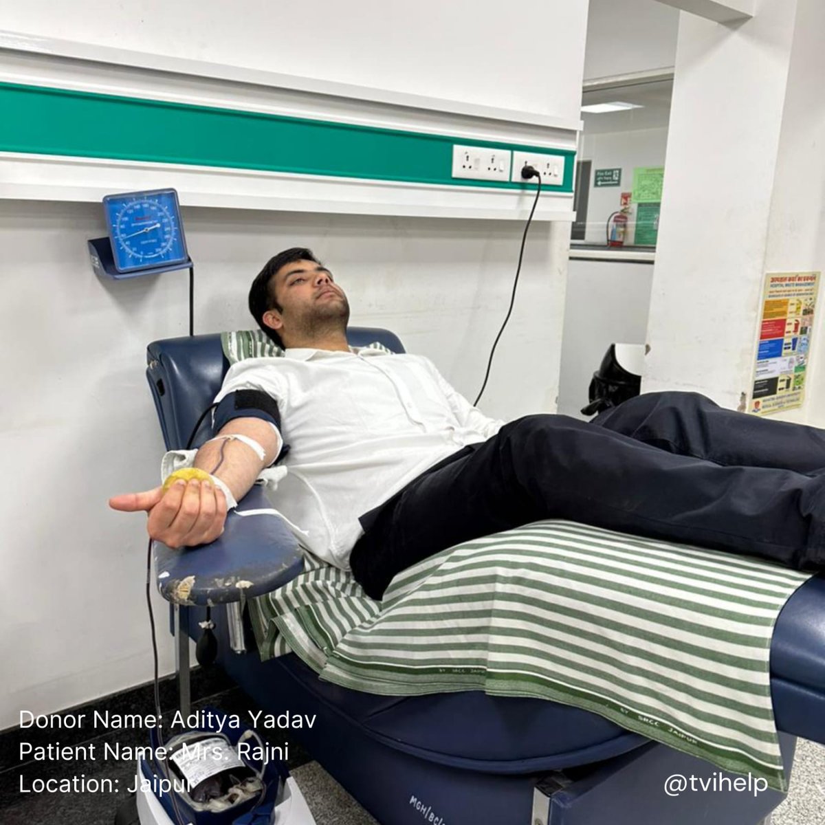 tvihelp's tweet photo. Never feel yourself weak , you have ability to save a life. 
Just donate the blood 😇
@rakatarpan 

#tvihelp #WeAreTVI #Blood https://t.co/3Fqyf1vhgT