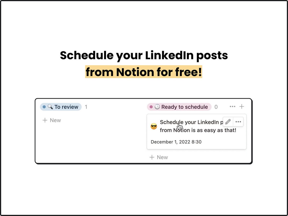 BetaList's tweet photo. Scheduled: Schedule your LinkedIn posts from Notion for free

https://t.co/QDiHfGHxuI https://t.co/nFyHK3CA75
