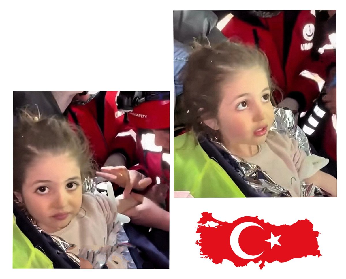 DovRiyad's tweet photo. 📌The innocent looks of 5-year-old Hazal...
#PrayForTurkeyAndSyria #PrayForTurkey #PrayersForTurkey #TurkeyEarthquake #TurkeyQuake #turkeyearthquake2023 #turkeyhelp https://t.co/9s9N9wXSZU