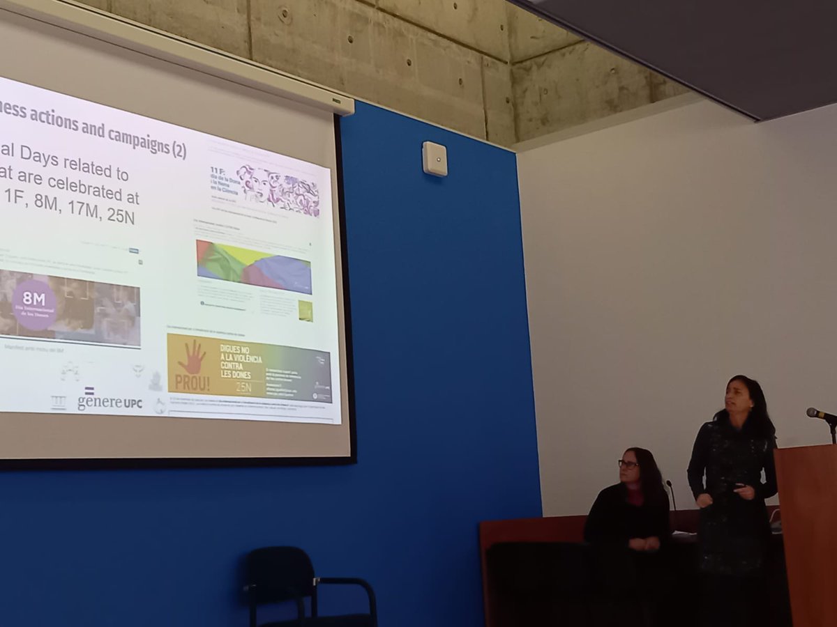 CREDA_UPC_IRTA's tweet photo. Avui hem fet un #CREDASeminar molt especial: Demà és el Dia de la Dona i la Nena a la #Ciència
💡@CarmeFenoll ha compartit el Pla d’@igualtatUPC 
➡️Hem parlat del nostre Pla d’#IgualtatdeGènere  #GenderEquality
👩‍💻Les nostres #investigadores han mostrat les seves línies de recerca https://t.co/B65jaZIn54