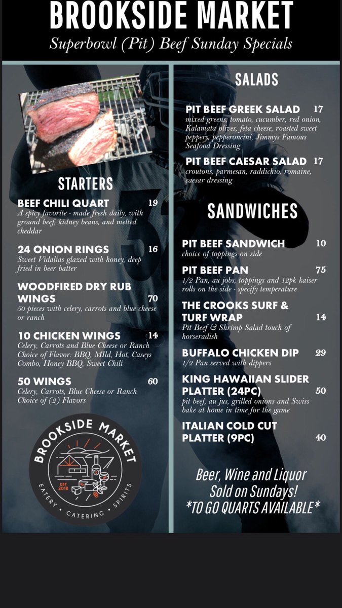 Brookside_Mkt's tweet photo. #SuperBowl2023 #specials #party 
https://t.co/XVlzeP4LkT https://t.co/DqYIgI6pa9