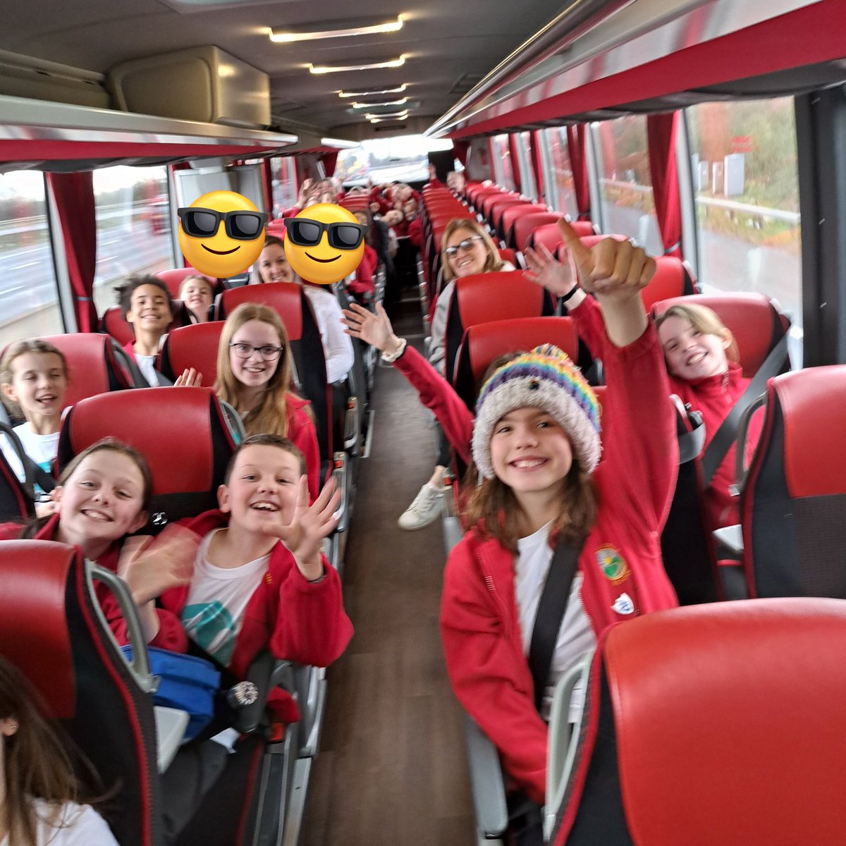 We are off! Young Voices here we come! <a href="/HillcrestAnston/">Anston Hillcrest</a> <a href="/YVconcerts/">Young Voices</a>