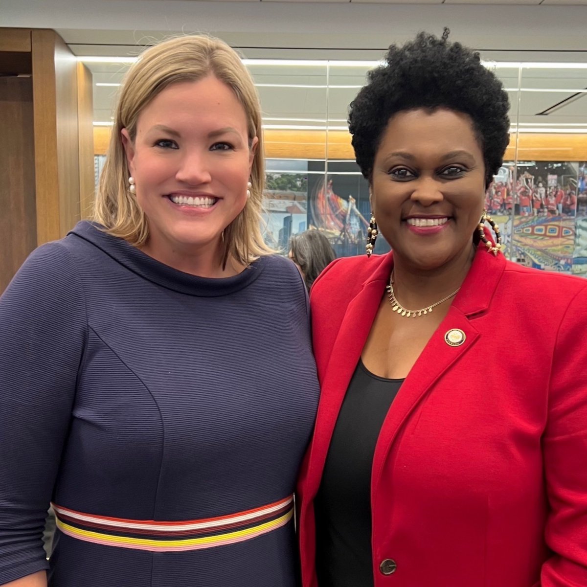 WhitmireMunoz's tweet photo. Houston is in good hands with these three leaders. It was a pleasure hearing from MPT @cmDaveMartin, VMPT @MarthacastexT and CM @AbbieKamin at @GHPartnership’s Future of Texas. #seriessponsor #hounews #houleadership #friendship https://t.co/UDF6GZii1Y