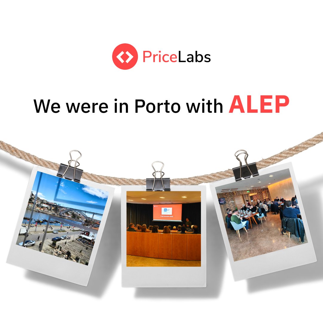 The ALEP collab @ Porto event made learning a blast 💥We discussed revenue management 101 & aspects of succeeding in #revenuemanagement. Thankful for participation & engagement of all attendees. 👏🏽

#PriceLabs #ALEP #InPersonEvents #Porto #RevenueManagement #PriceLabsforEveryone