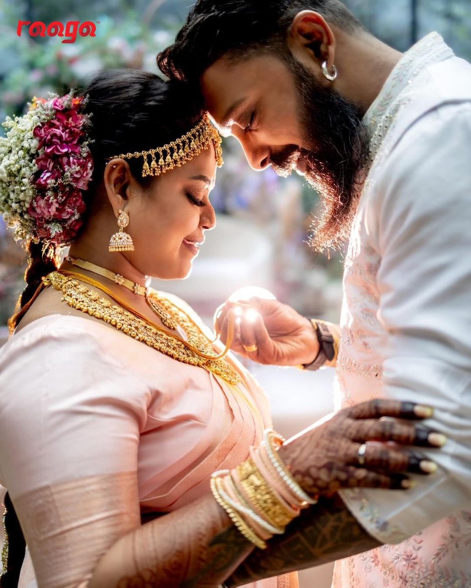 Congratulations and Happy Married Life <a href="/SriRascol/">Sri Rascol</a> &amp; Shalini❤️✨

📷 @akclicks_weddingphotography

#RaagaShares