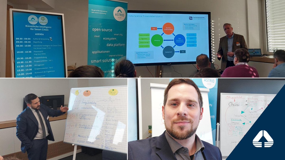 In Wolfsburg veranstaltete das #ASTRIDiHub den Workshop #KI für #SmartCities mit Akteuren aus Kommunen sowie Vertretern aus Wirtschaft und Wissenschaft.
eng-its.de/unser-portfoli…
<a href="/wobcom/">wob</a> #StadtwerkeWolfsburg <a href="/nvidia/">NVIDIA</a> #ENGINEERING #ASTRIDiHub #SmartCity #Digitalisierung