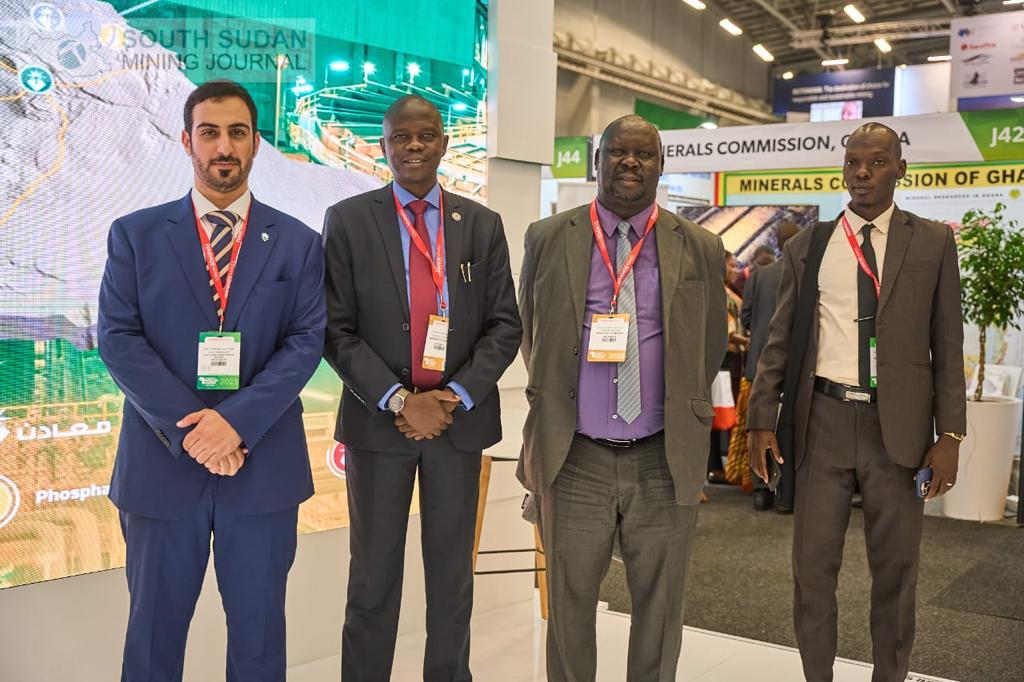 At the Investing in African Mining Indaba conference in South Africa, Minister Abucha and Undersecretary Dr. Cosmas had several meetings with potential investors to outline key advantages of South Sudan as a burgeoning and safe resource exploration and development jurisdiction.