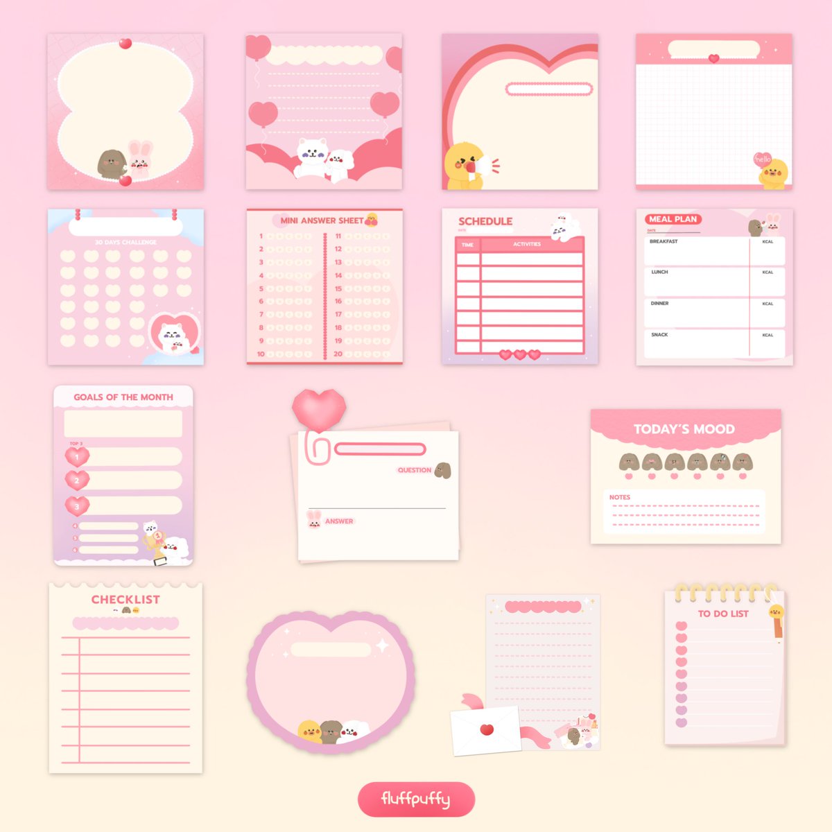 fluffpuffy_'s tweet image. ไฟล์ digital memo pad &amp;amp; sticker สำหรับตกแต่ง digital planner สีซอฟต์หวานใช้ง่าย แถมยังเพิ่มความสนุกให้กับการจดบันทึกอีกด้วยน้า 
- Memo Pad : 15 Files 
- Sticker : 30 Files 

ราคา 79.-

💝พิกัด

cutt.ly/y3lVJ1S

#digitalmemo #digitalsticker #planner2023 #studygramthailand