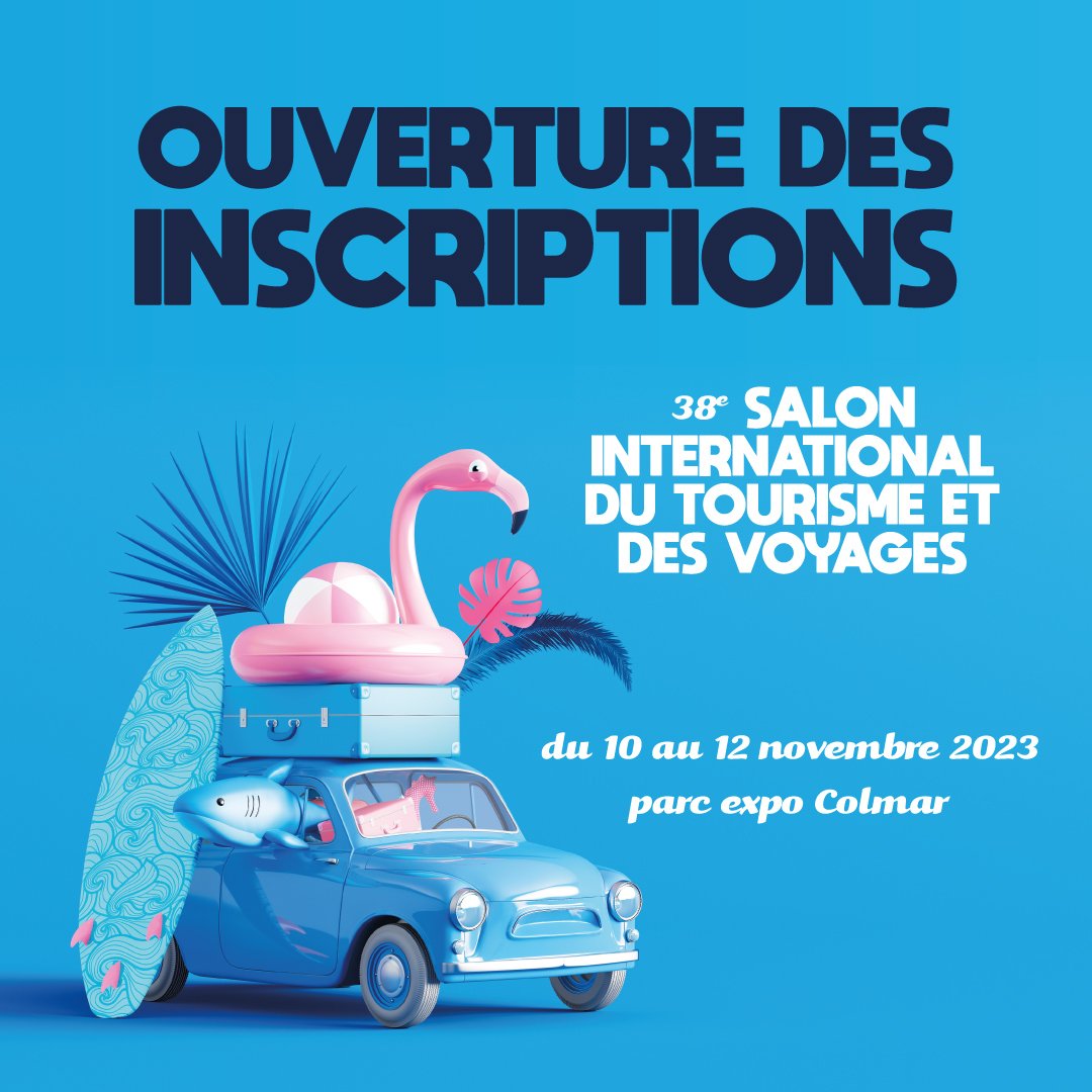 🌎 𝓠𝓾𝓪𝓷𝓭 𝓵'𝓪𝓿𝓮𝓷𝓽𝓾𝓻𝓮 𝓭𝓮𝓿𝓲𝓮𝓷𝓽 𝓹𝓸𝓼𝓼𝓲𝓫𝓵𝓮
1er Salon du Tourisme Grand public du Grand Est, le SITV est avant tout une invitation au voyage, à la découverte et au rêve, le temps d’une journée, d’un weekend.
#SITVcolmar #colmar #voyage #tourisme #inscription
