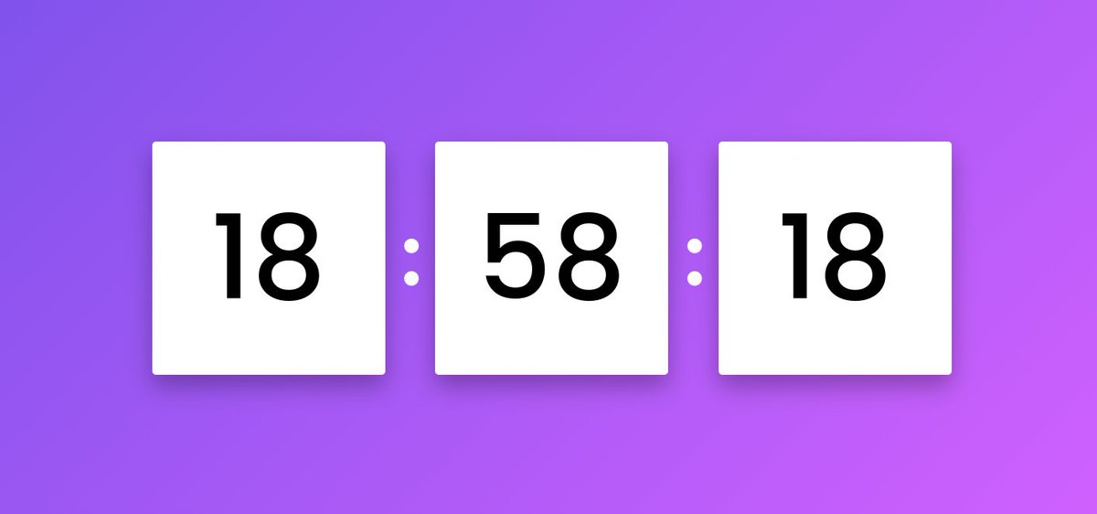 harshcodesdev's tweet image. Day 1 of #14daysofjavascript 🤩
🔥 Project Title : Digital Clock 🖥

🧵