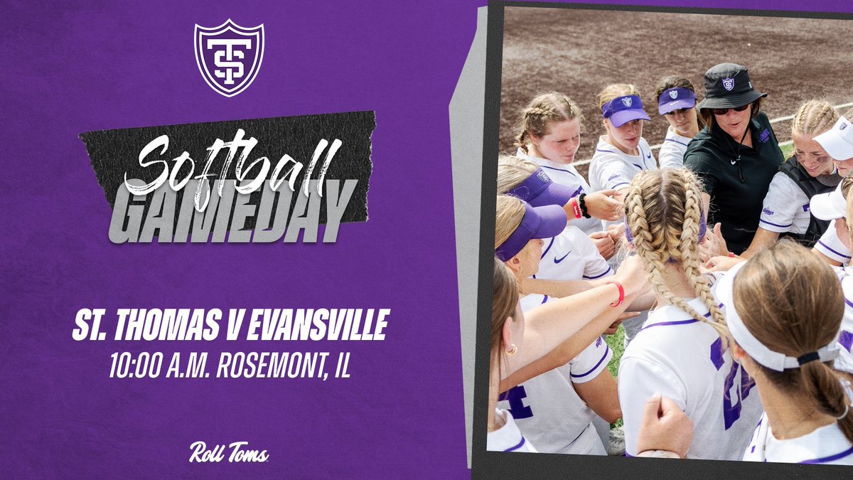 The countdown is over! We have a GAMEDAY, two games on tap, first a matchup with the Evansville Aces!

🥎GAMEDAY🥎
🆚Evansville
⏰ 10:00 am
📍Rosemont, Ill.
📈bit.ly/3IdBqb9

#RollToms