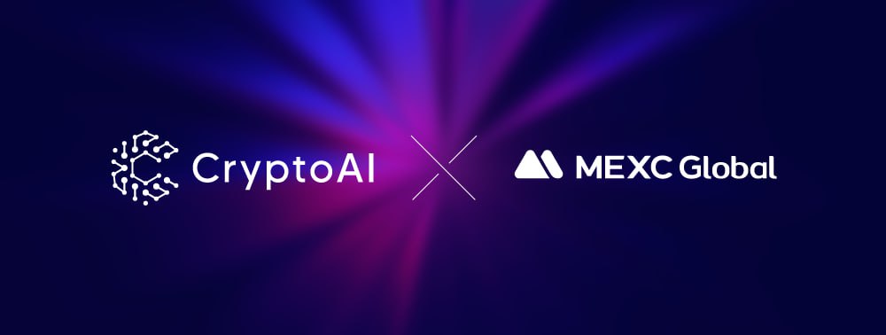 CryptoAI is bringing the power of artificial intelligence to @MEXC_Global

Trading goes live on @MEXC_Global today, at 12pm UTC!

Being listed on MEXC will help $CAI gain more exposure and propel #CryptoAI further as we continue our mission of making #AI accessible for everyone!