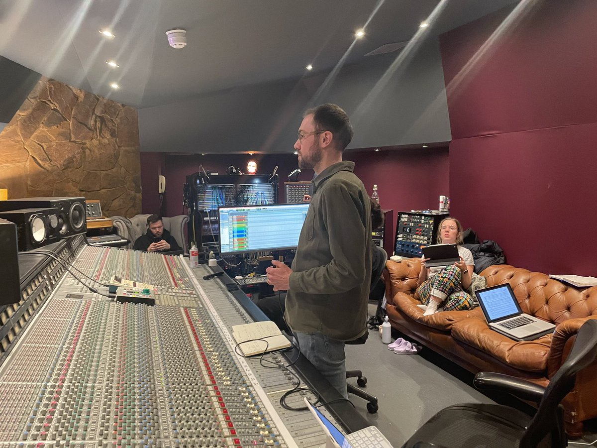 Final day of band recording for <a href="/Bonnie_clydeLDN/">Bonnie & Clyde</a> today.