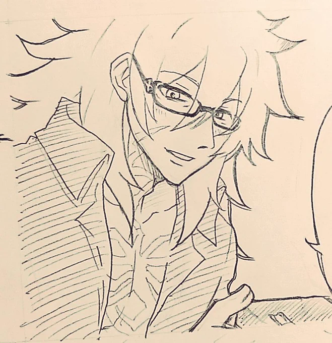 ぼくの渾身のジクフリさん
イケメン描くのは苦手なんや 