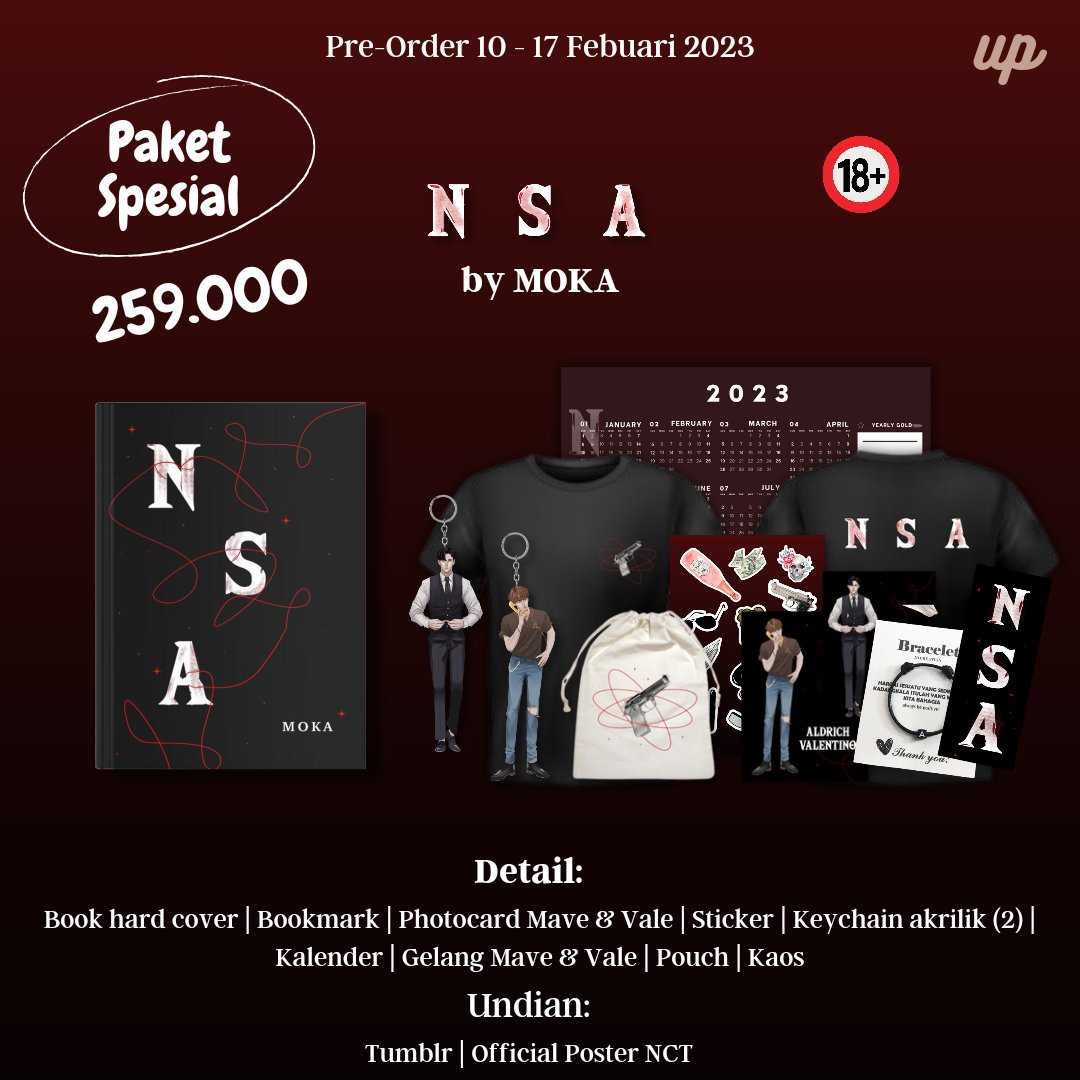 universe_publis's tweet photo. [ PRE ORDER NSA BY @markyourz ]

PO 10-17 FEBRUARI! PO DI SINI: https://t.co/FcovBUzwD0 https://t.co/Z2EW182hTy