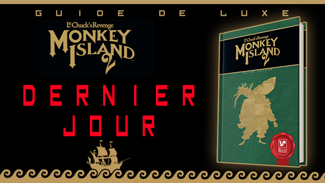 lecureuilnoir's tweet photo. Dernier jour pour soutenir le Guide Deluxe Monkey Island 2 sur @ululeFR ! Devenez un héros de l'aventure pirate la plus folle! Participez ici : https://t.co/kCv1YONSrf #MonkeyIsland #GuideDeluxe #Soluce #DernierJour https://t.co/iPv3ZglZPS
